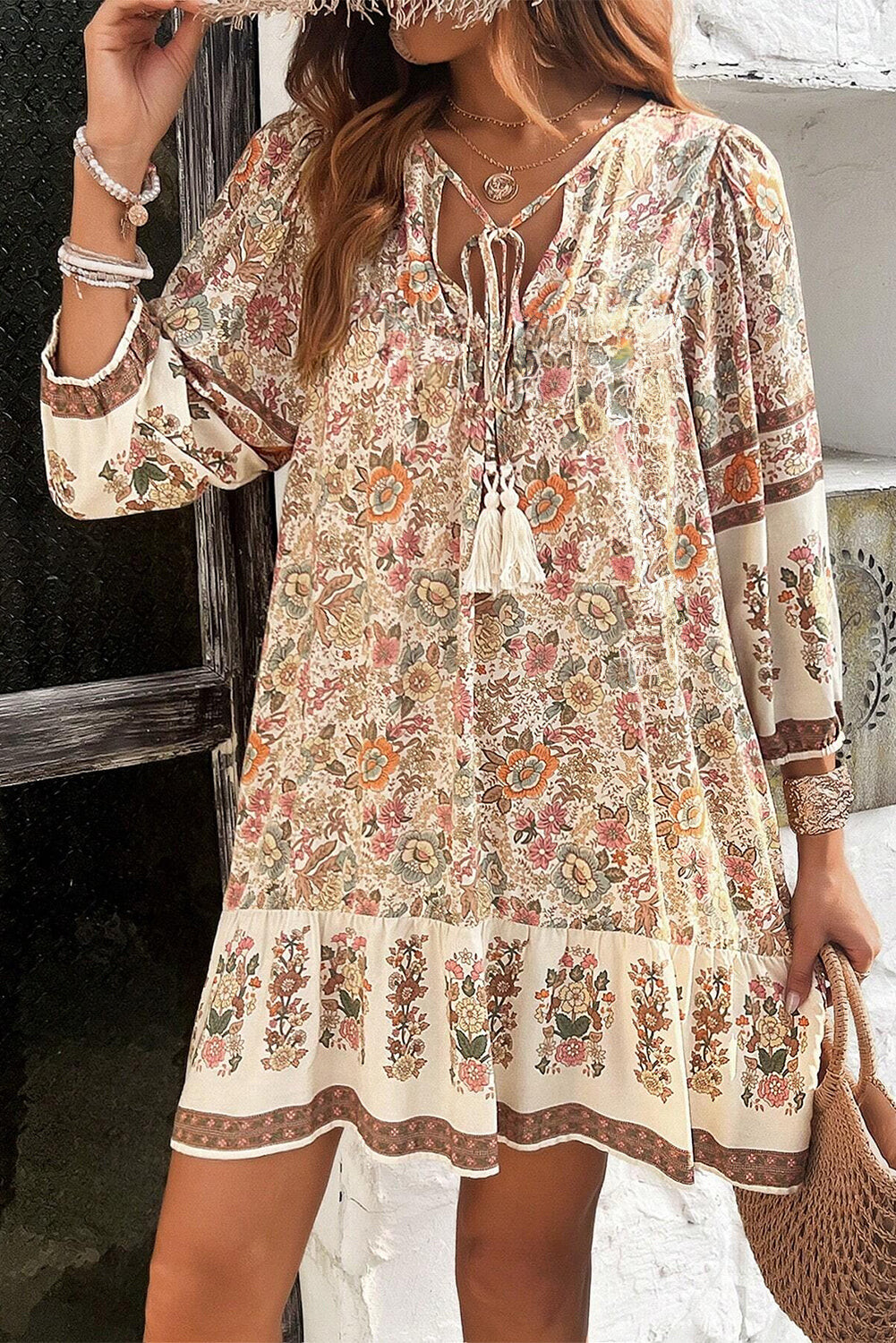 Bohemian Blossom Dress