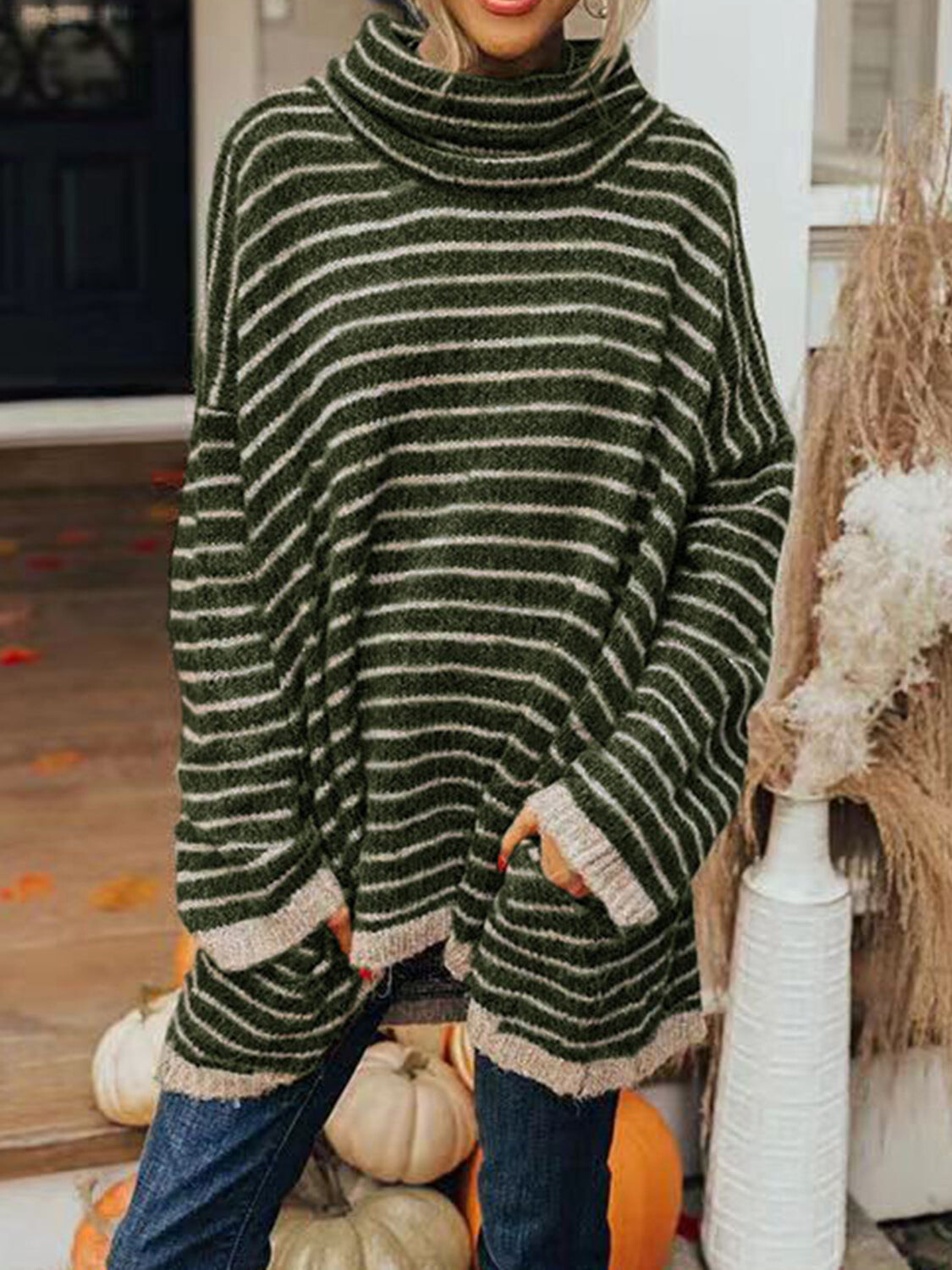 Cozy Striped Escape