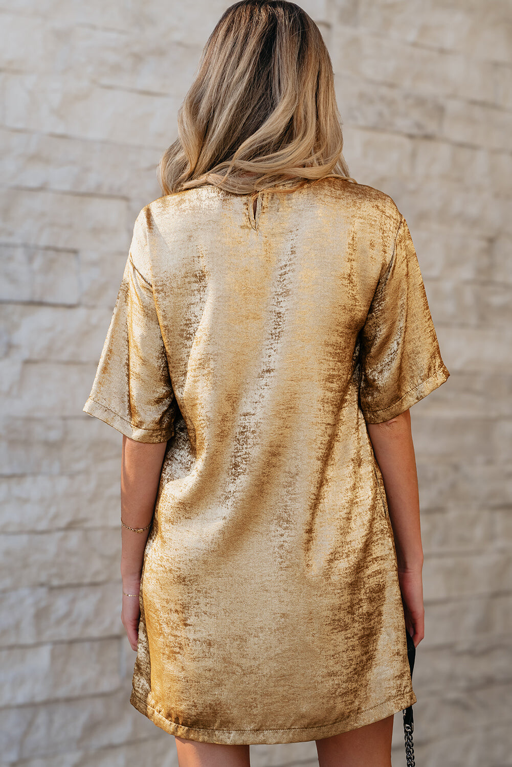 Gilded Luxe Dress