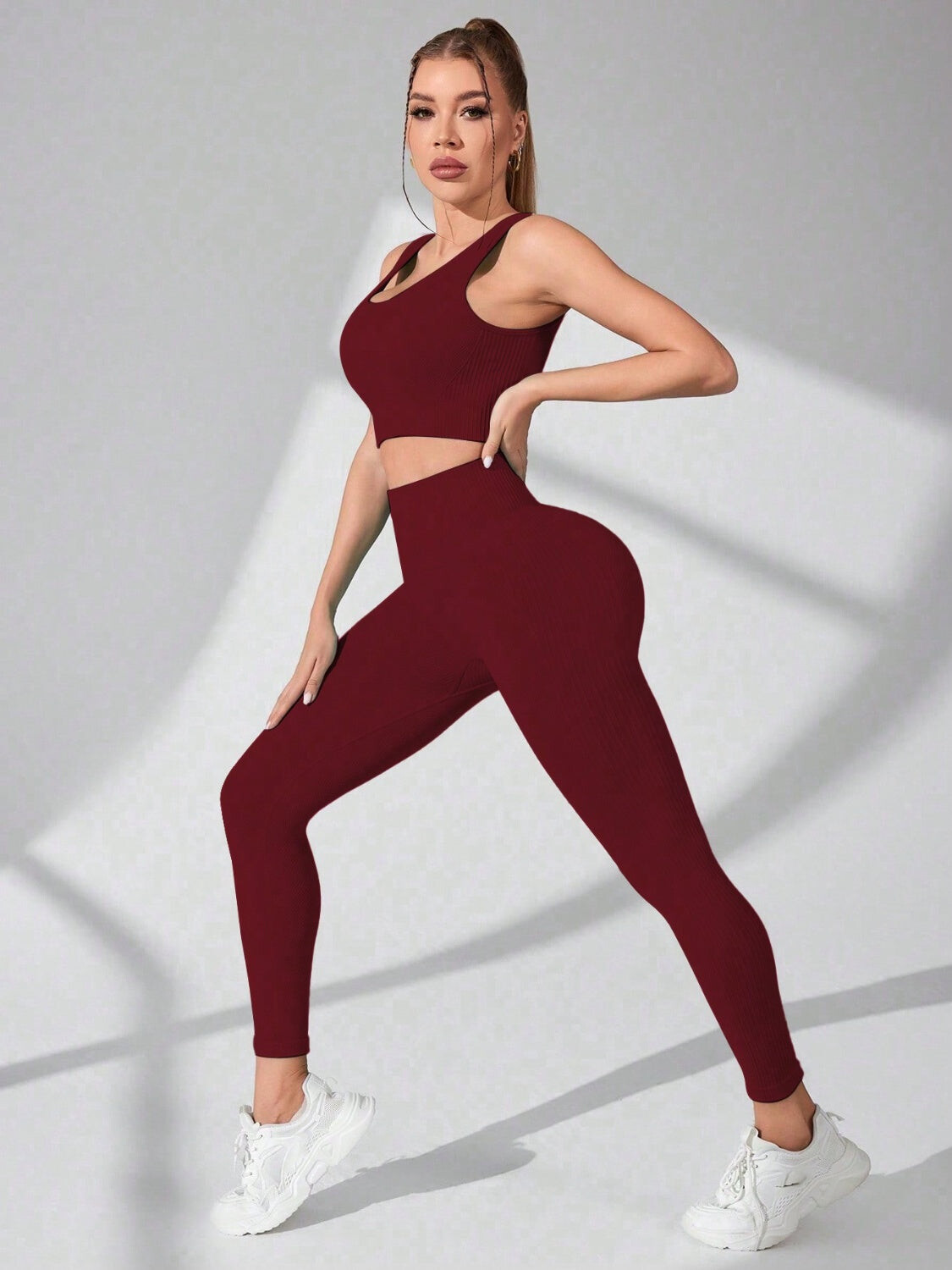 Radiant Scoop Neck Active Set