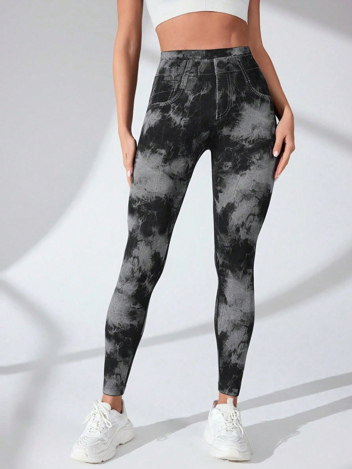 Nimble Tie-Dye High Waist Leggings