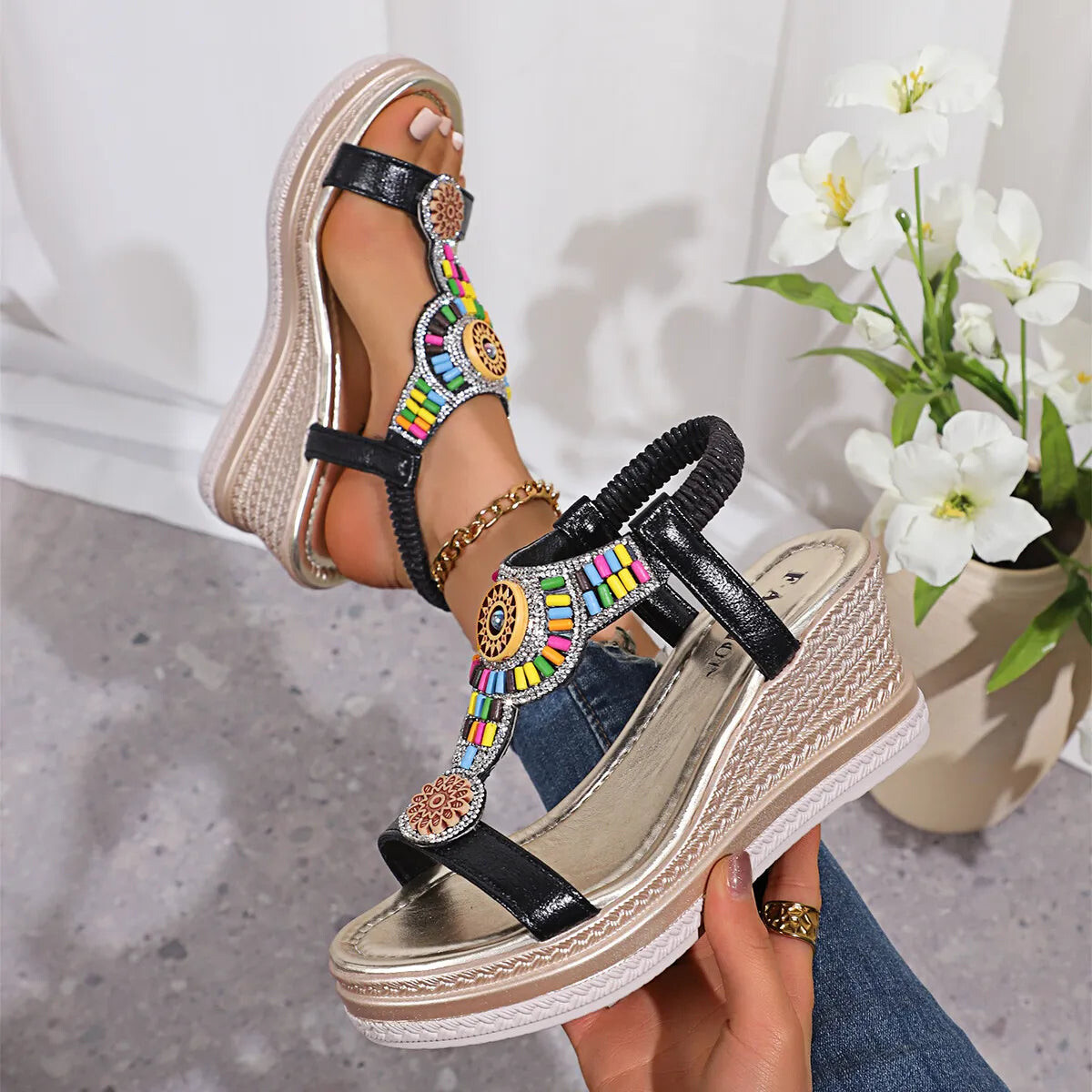 Vibrant Wedge Charm