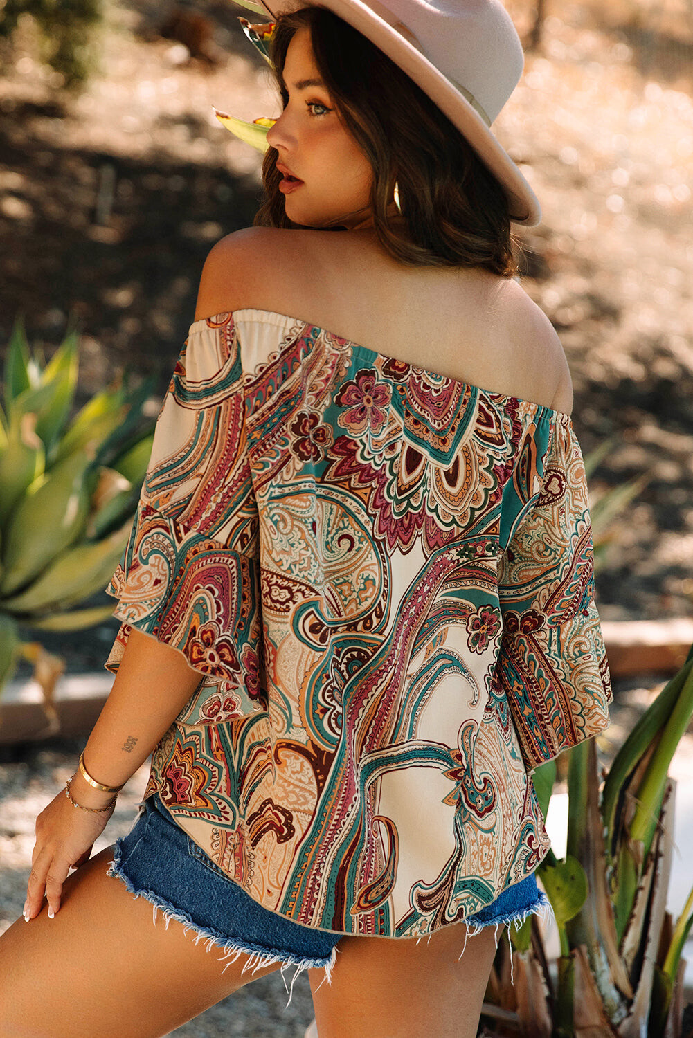 Vintage Dreamscape Blouse