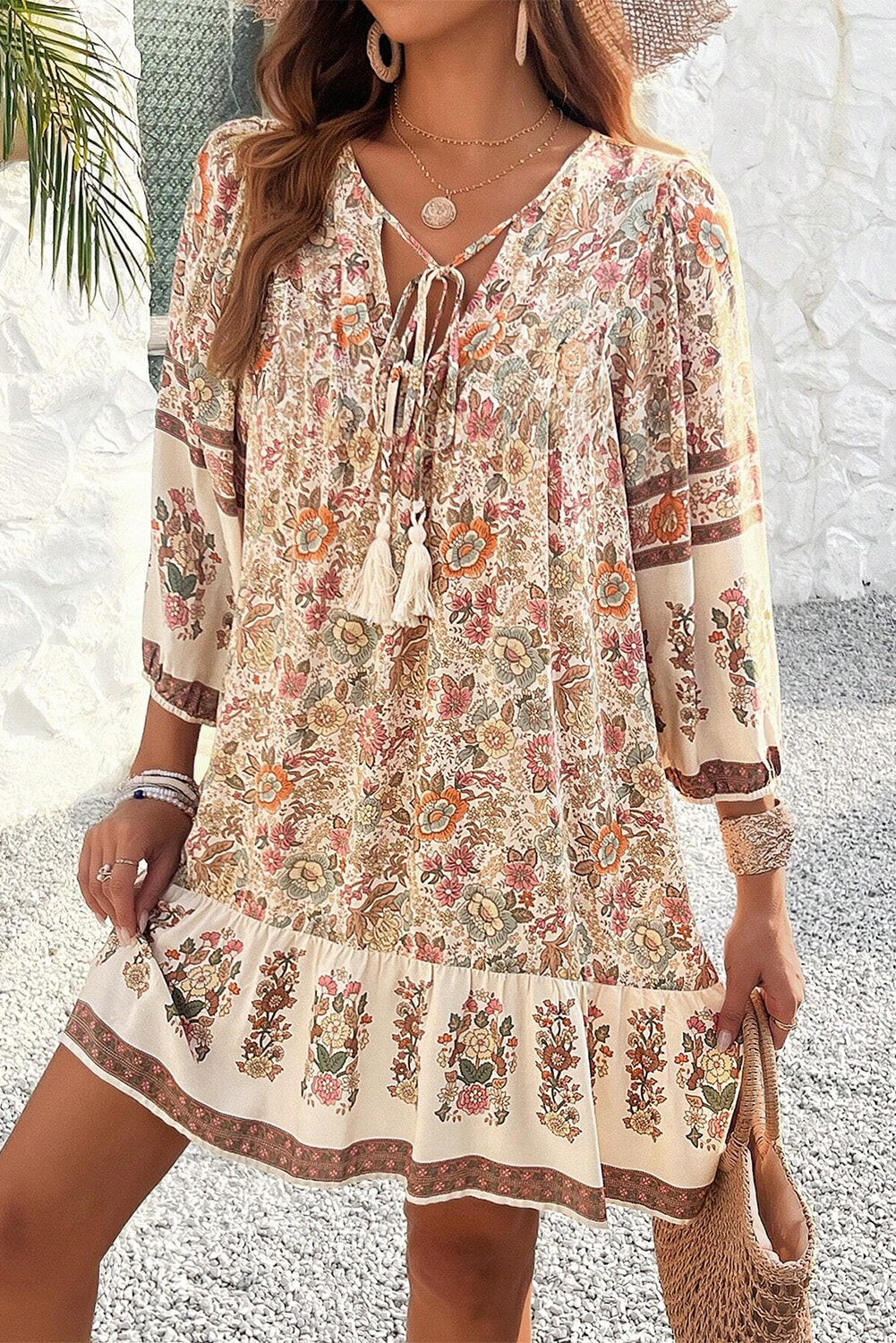 Bohemian Blossom Dress