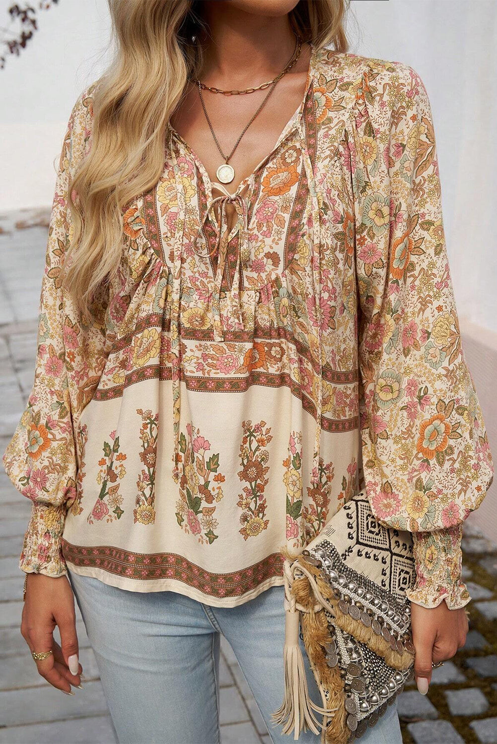 Bohemian Blossom Top