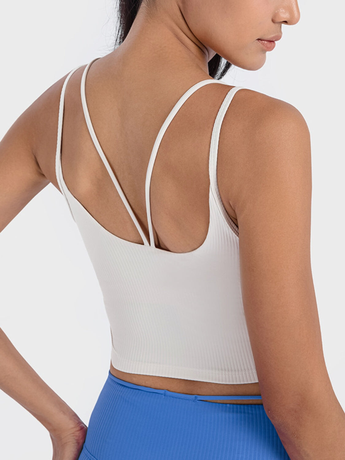 Radiant Ribbed Yoga Cami