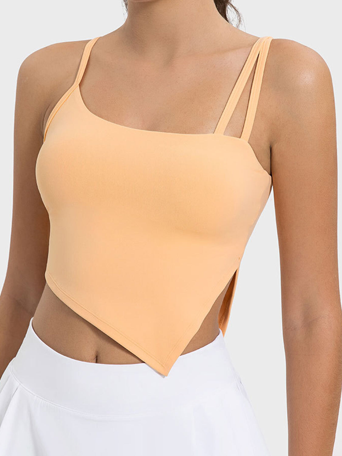 Coral Mend Asymmetrical Cami
