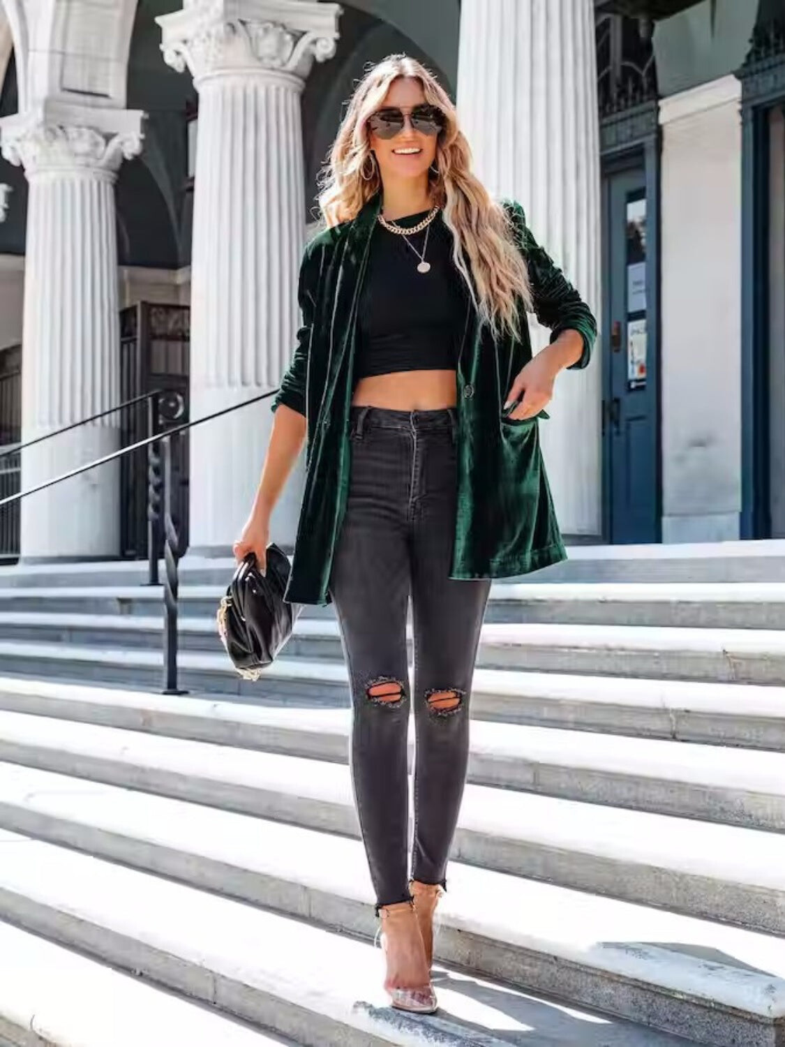 Golden Cozy Cardigan