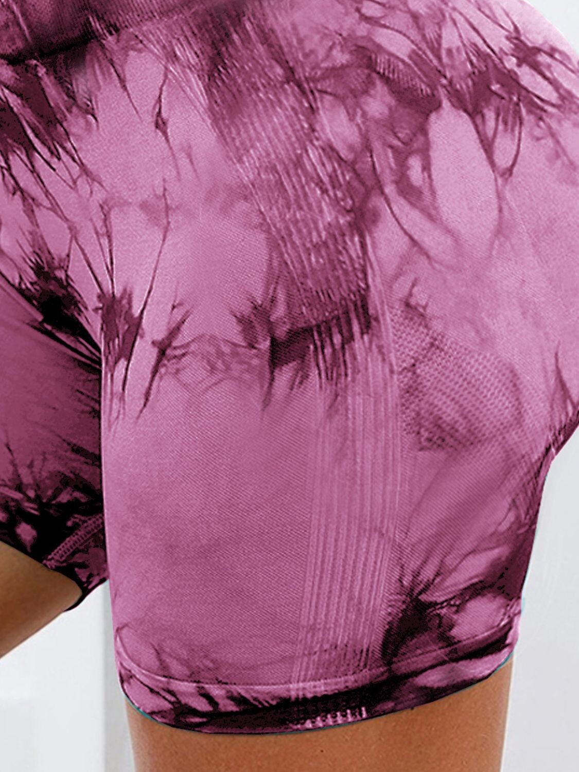 Lunar Vibe High-Waist Tie-Dye Shorts