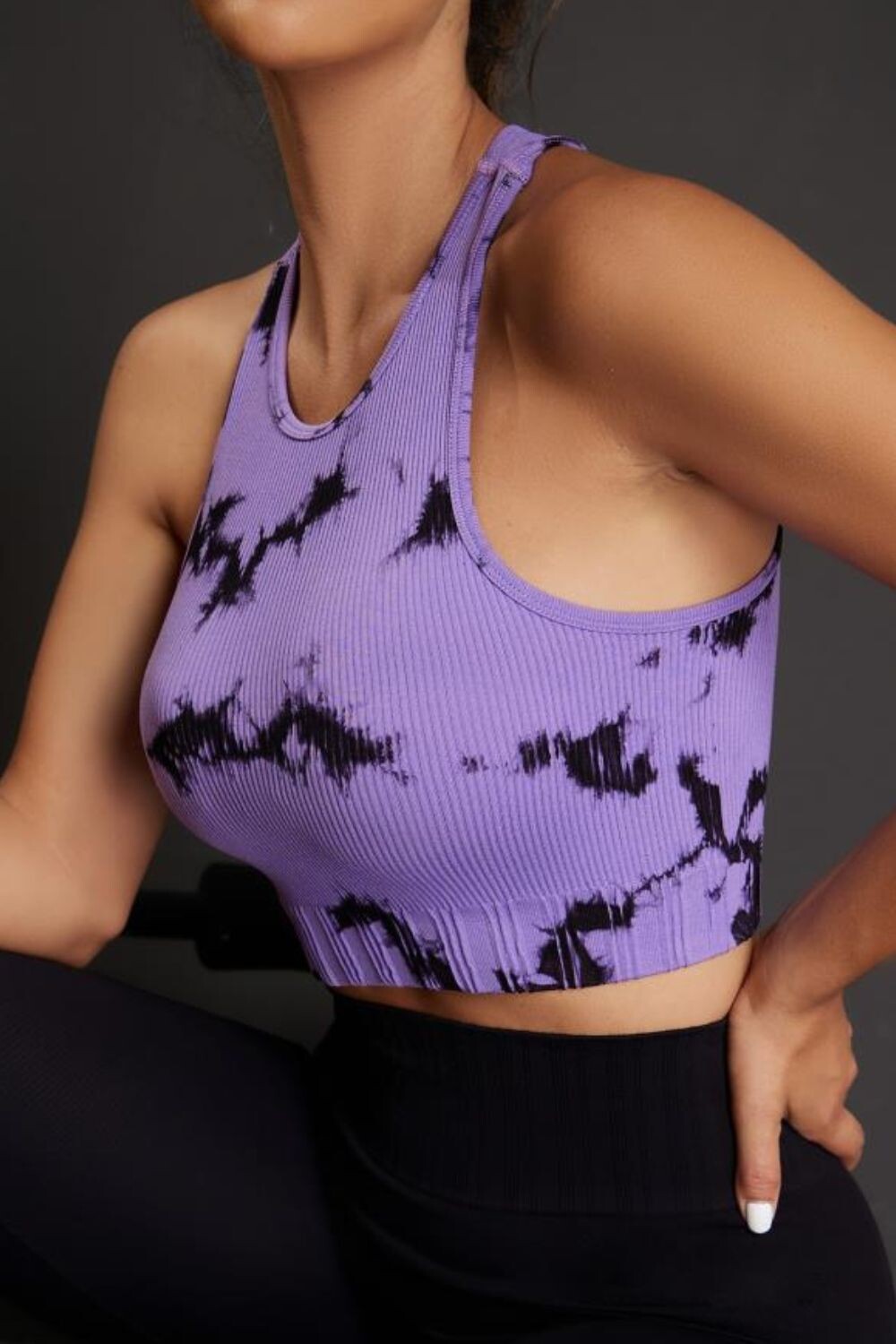 Kinetic Bliss Tie-Dye Crop Tank