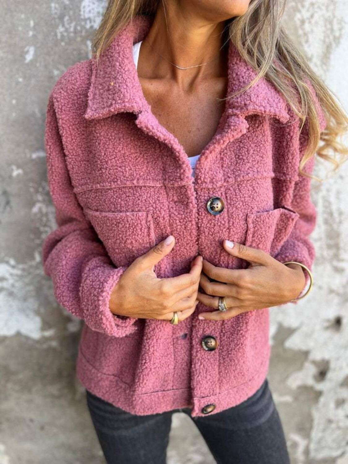 Moss Plush Jacket