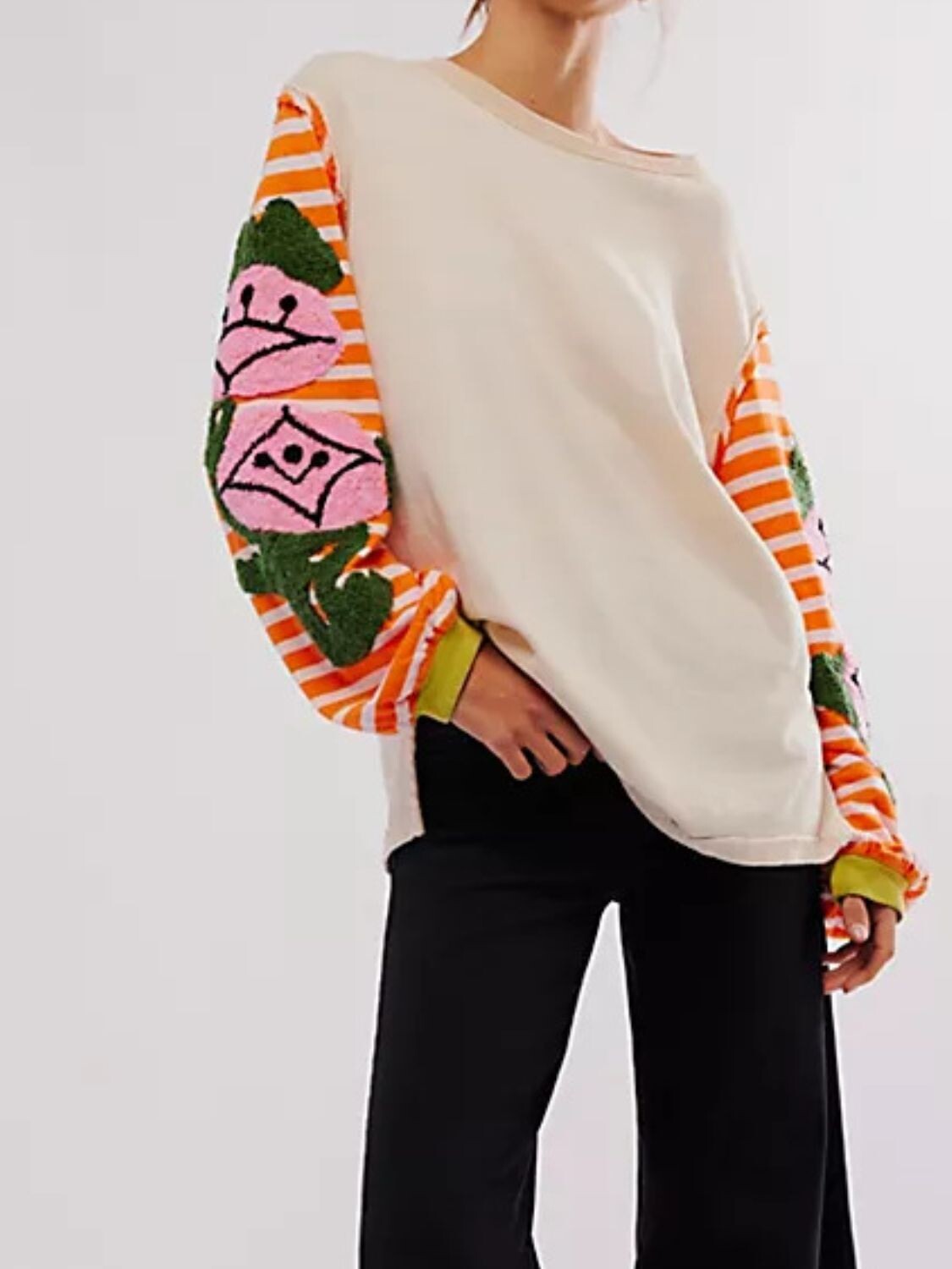 Floral Fusion Sweater