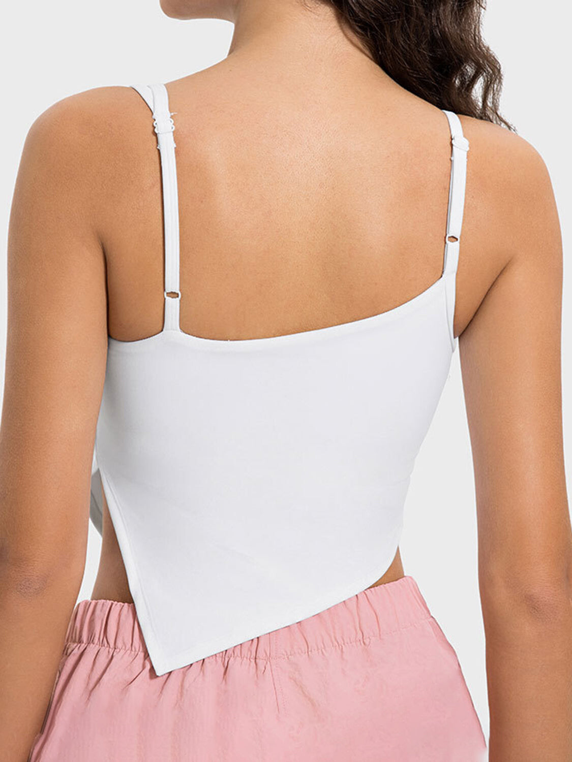 Coral Mend Asymmetrical Cami