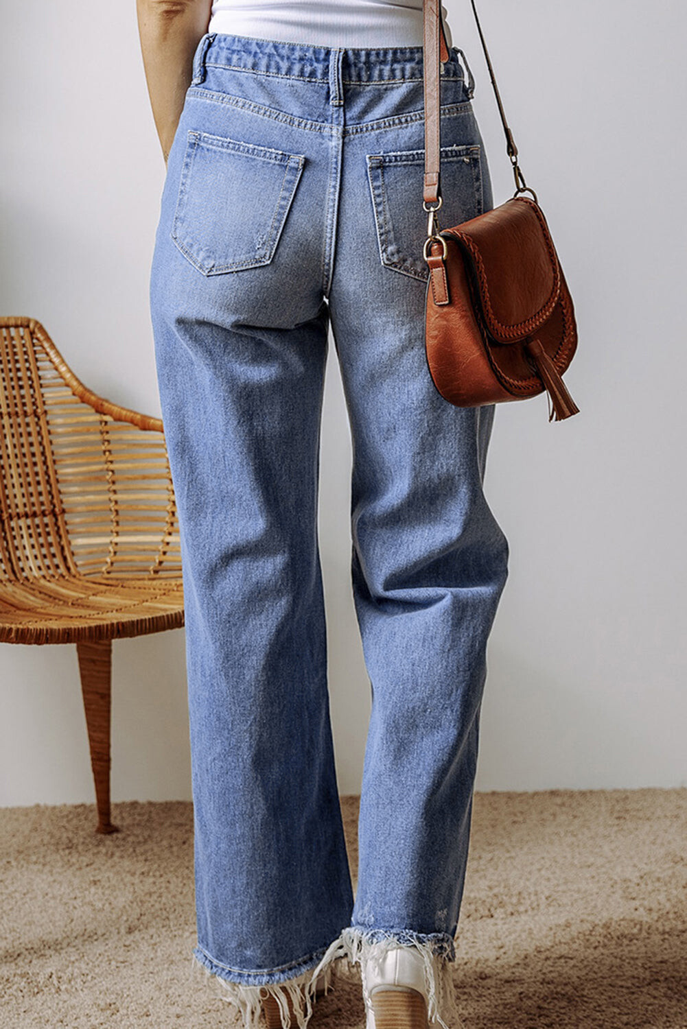 Frayed Freedom Jeans