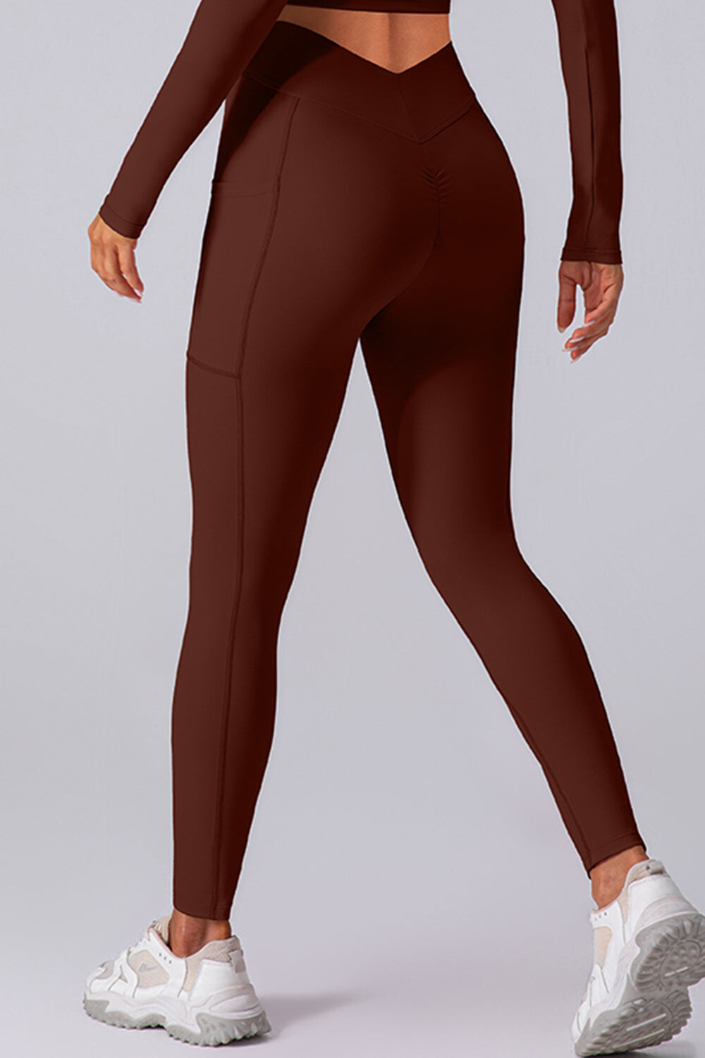 Glow High Waist Leggings with Pockets
