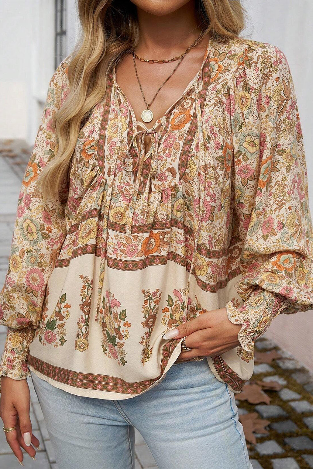 Bohemian Blossom Top
