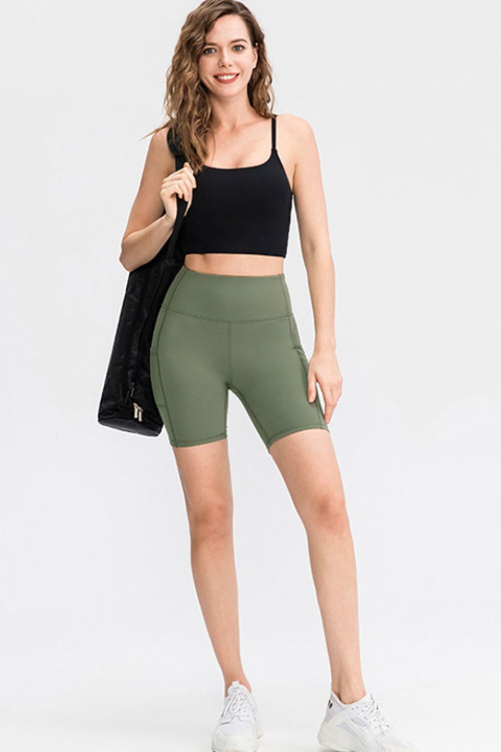 Radiant Pocketed Yoga Shorts