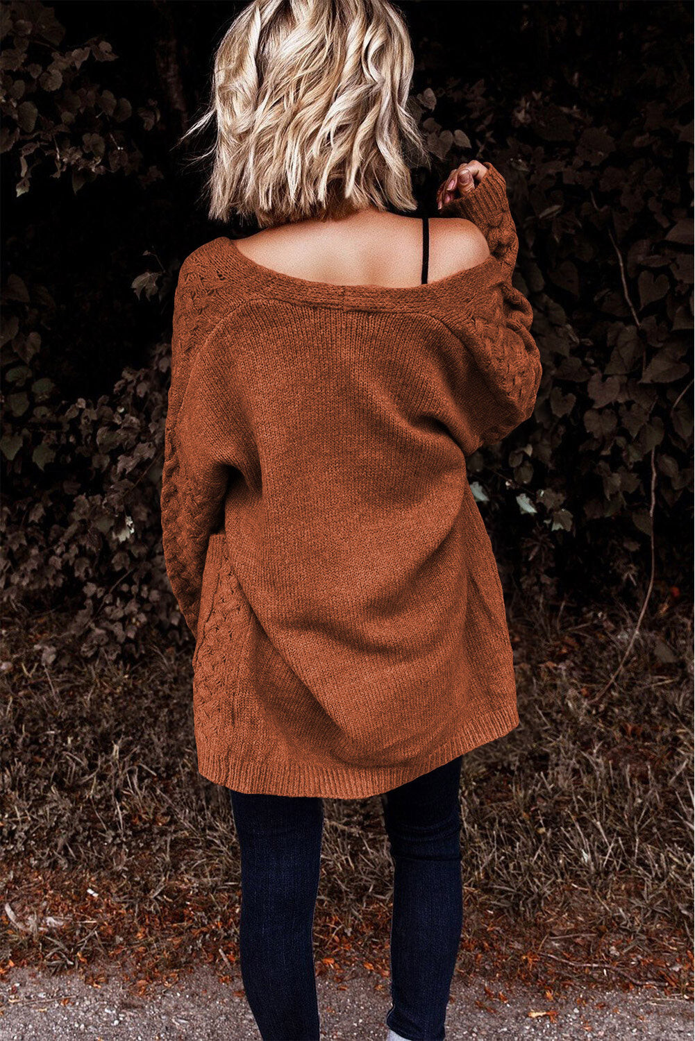 Rustic Weave Cardigan