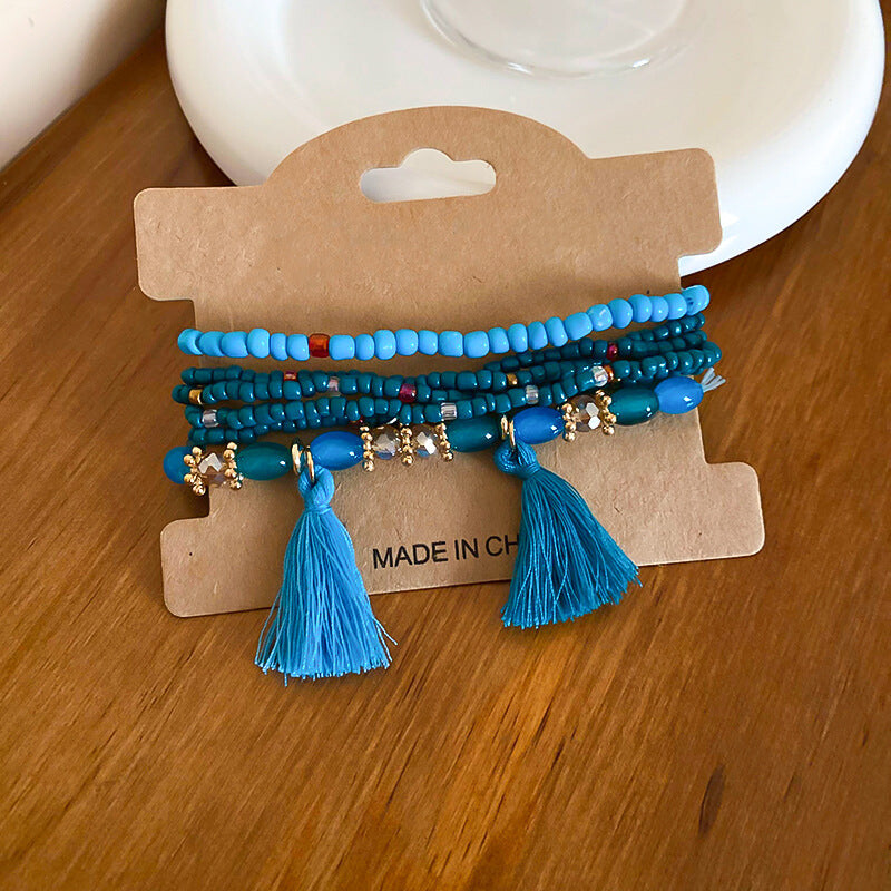 Boho Tasseled Bracelets