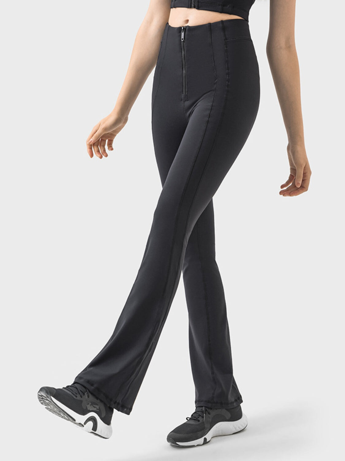 Elevate High Waist Zip Pants