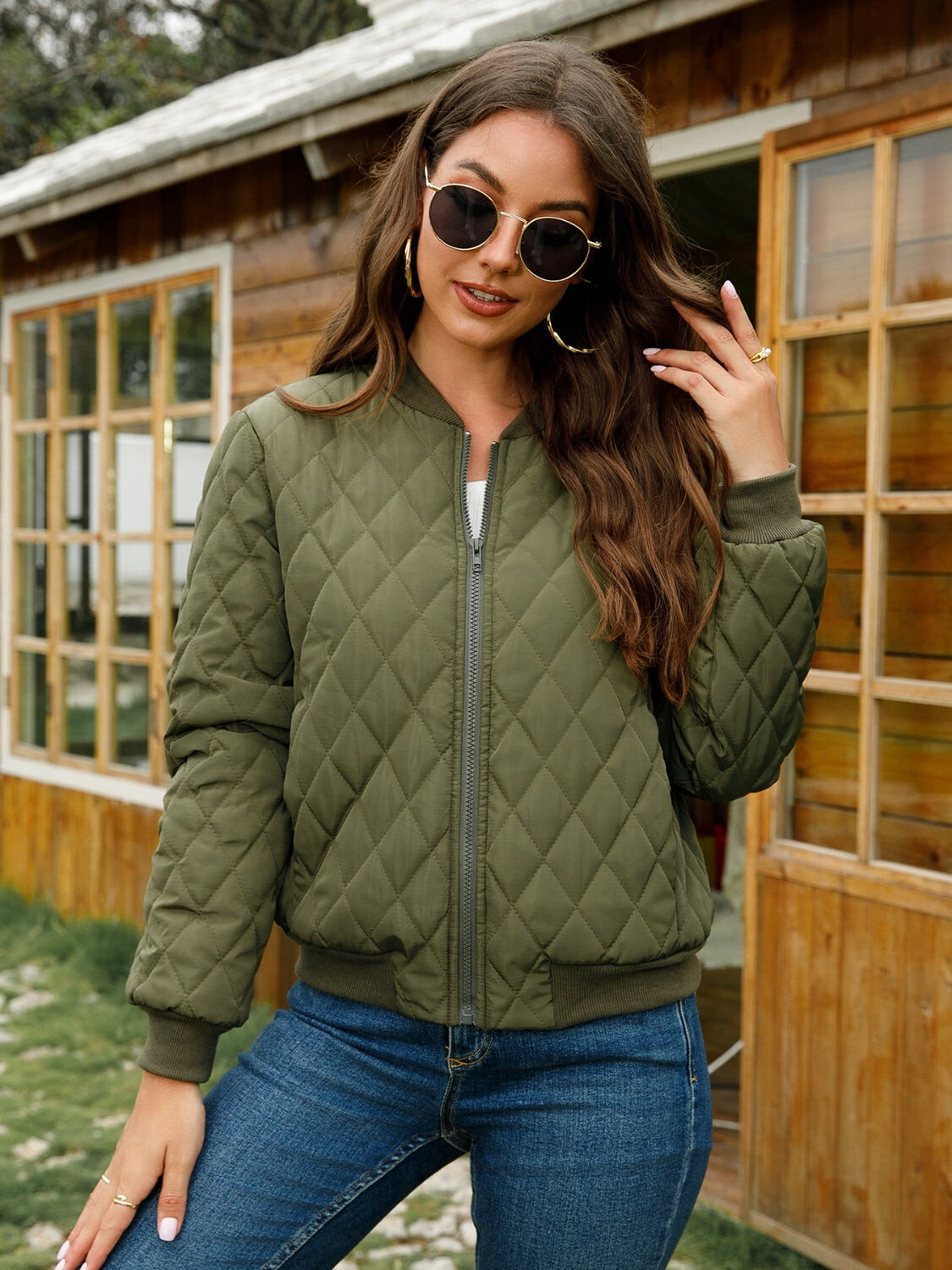 Urban Luxe Bomber