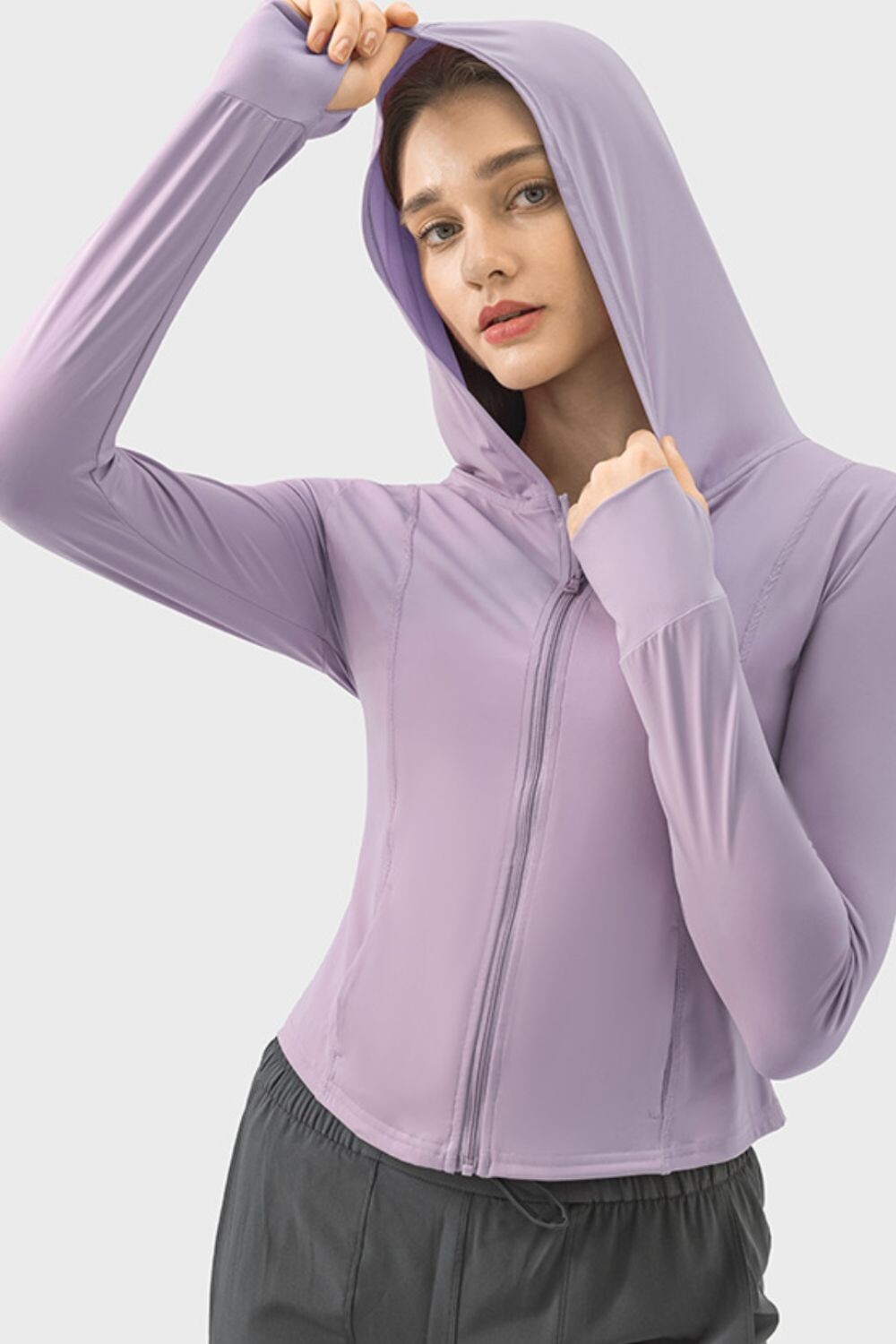 Grateful Zip Pocketed Hoodie