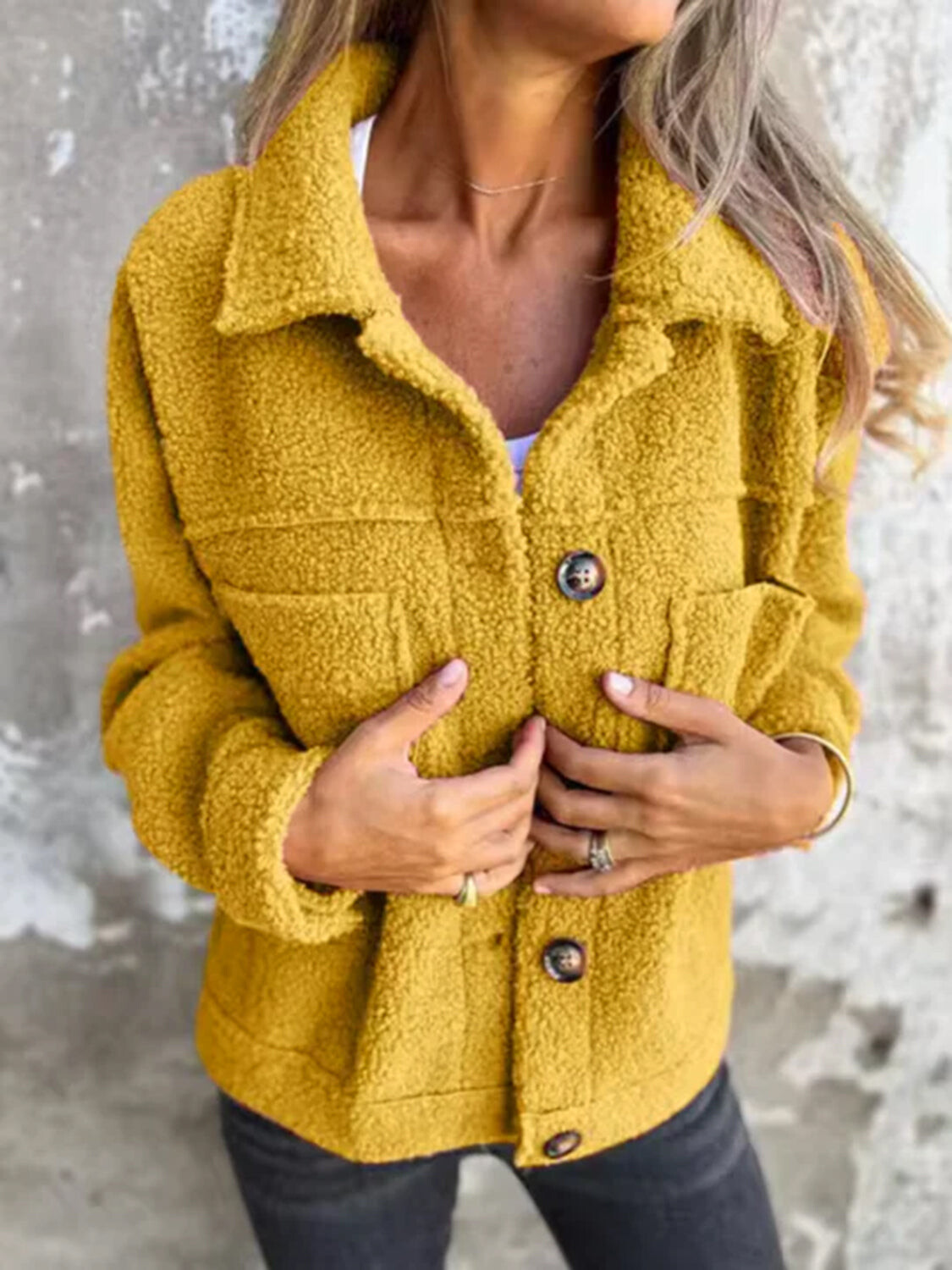 Moss Plush Jacket