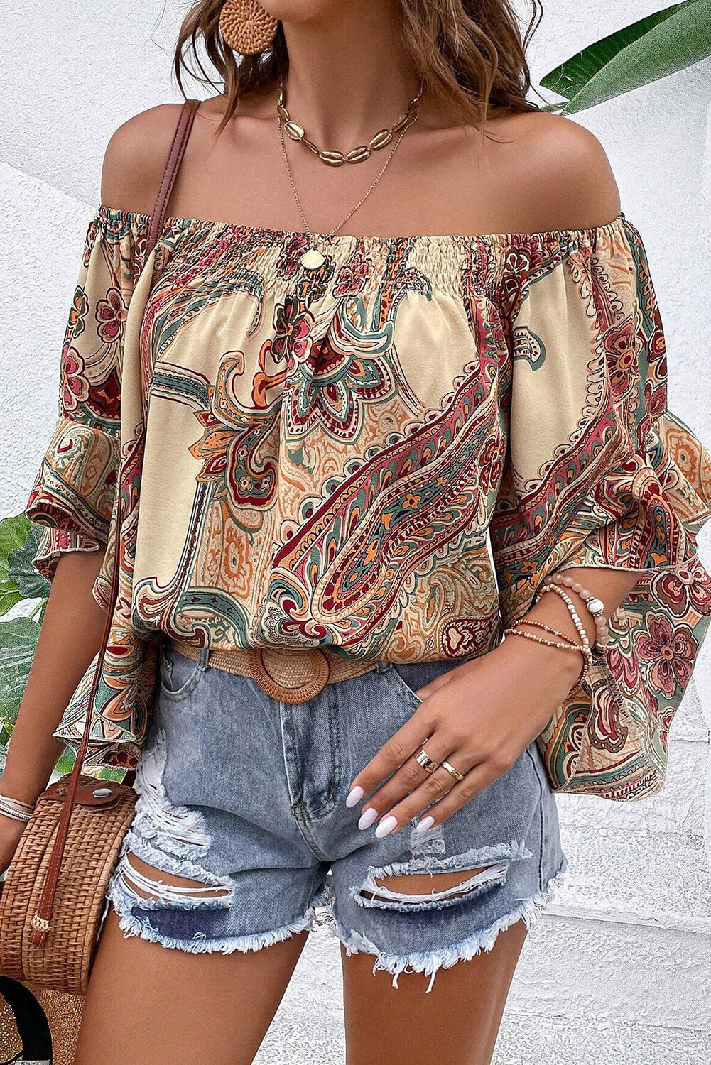 Vintage Dreamscape Blouse