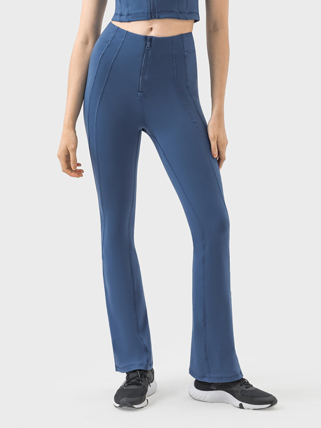 Elevate High Waist Zip Pants