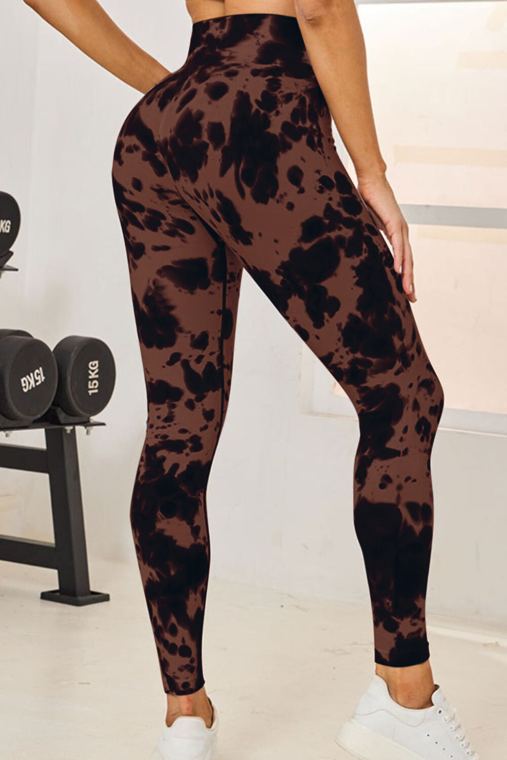 Peak Harmony High Waist Tie-Dye Leggings