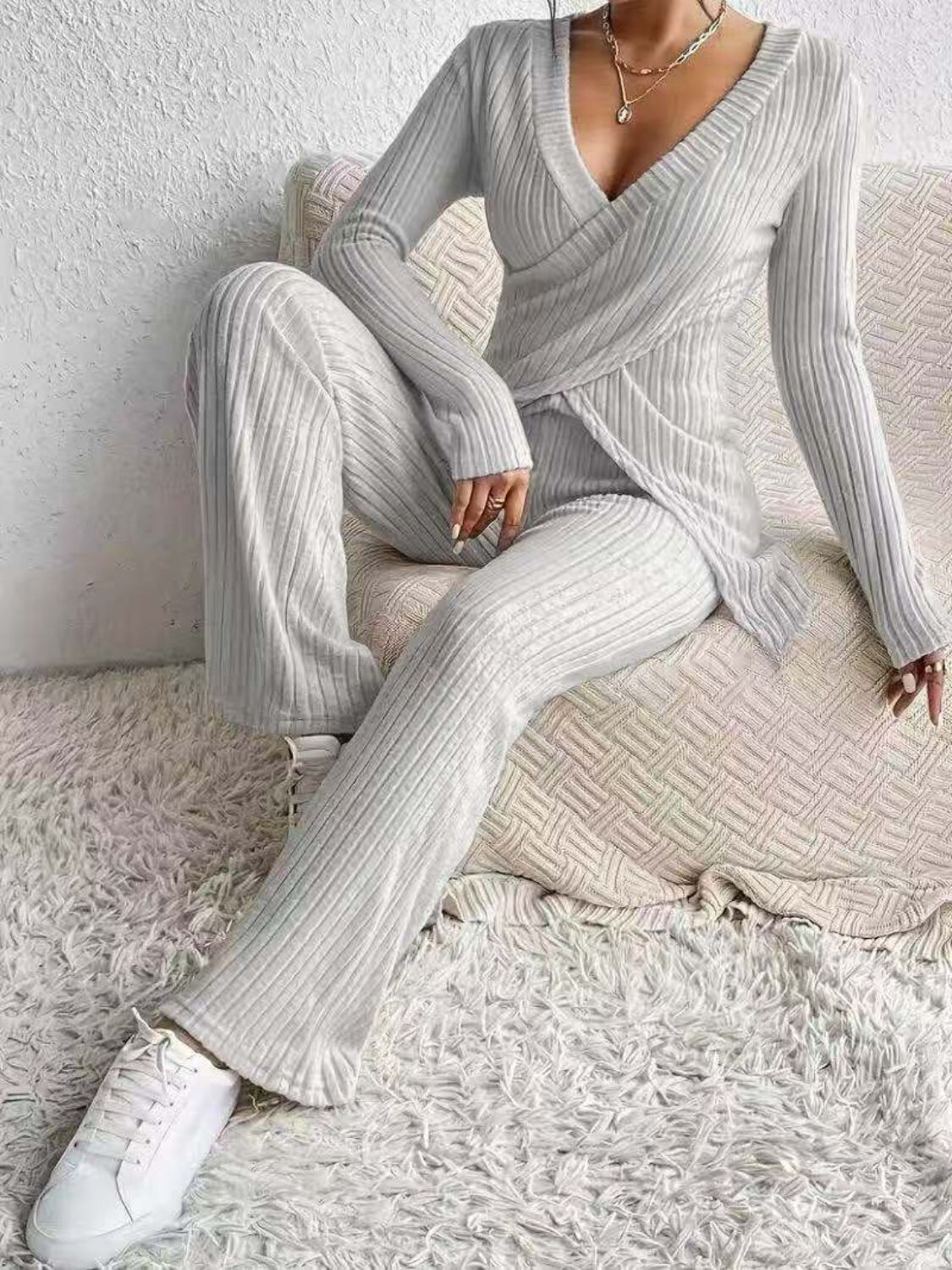 Cloud Serenity Top and Pants Set