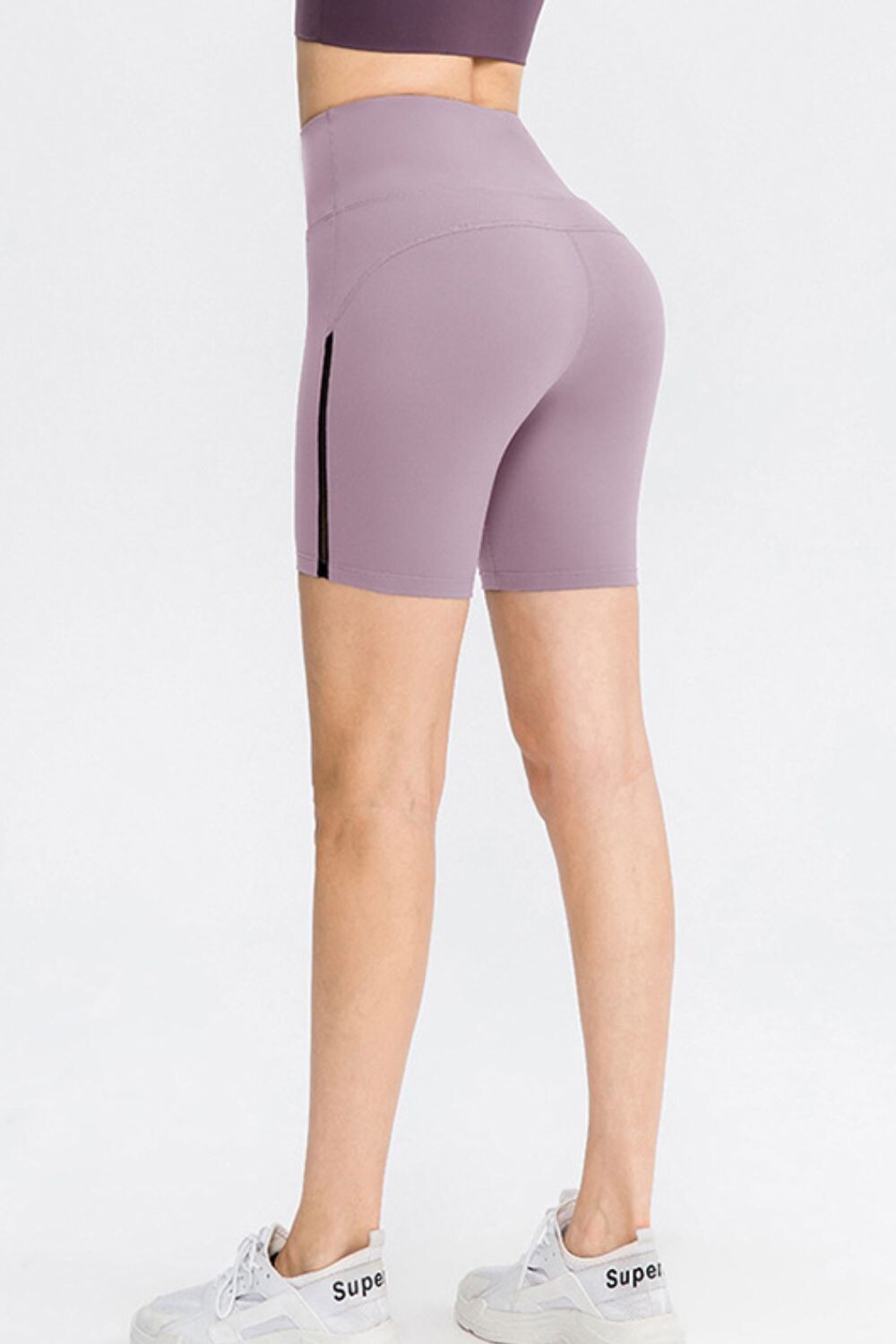 Exquisite High-Waist Active Shorts