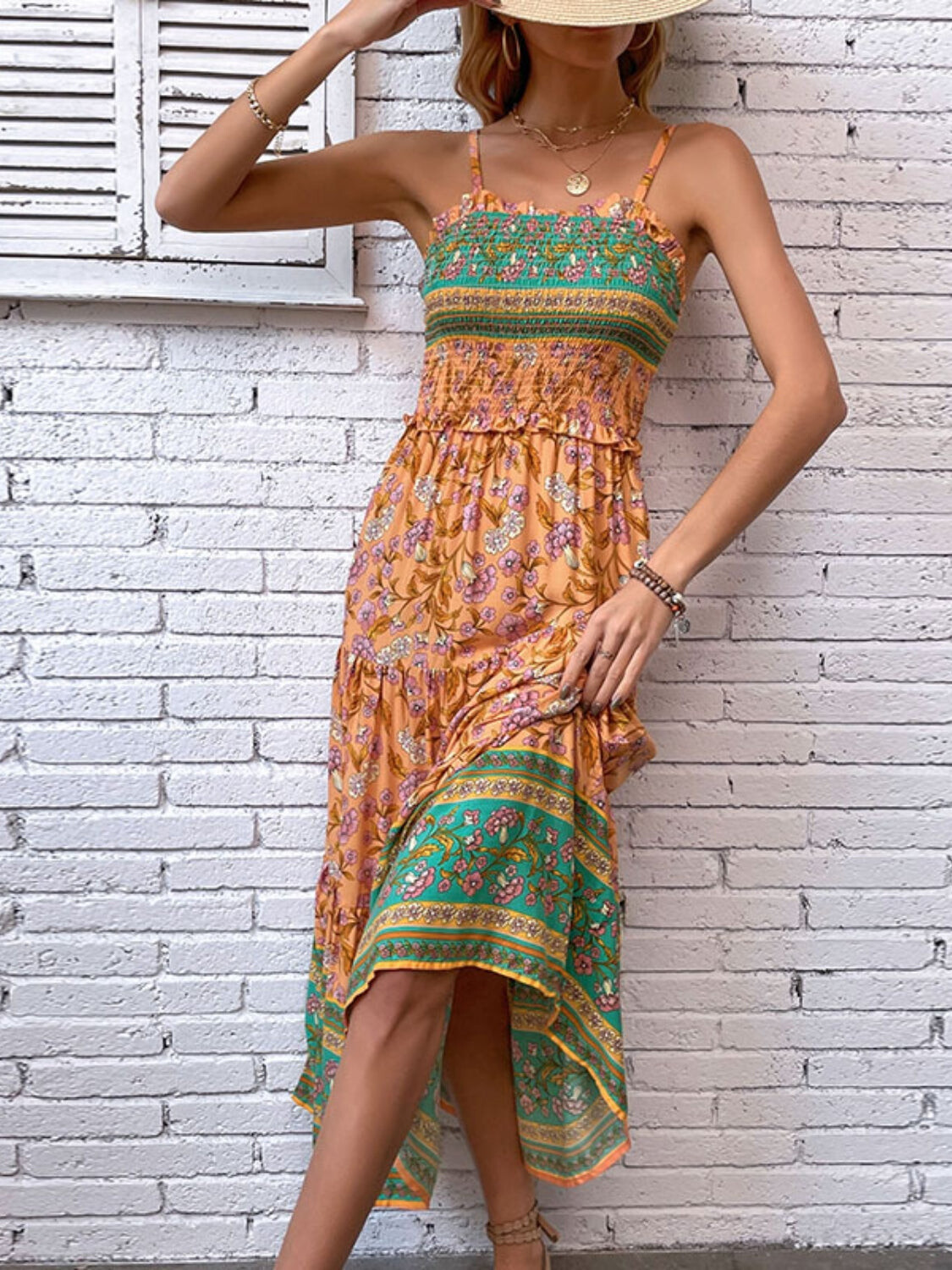 Sunset Bloom Dress