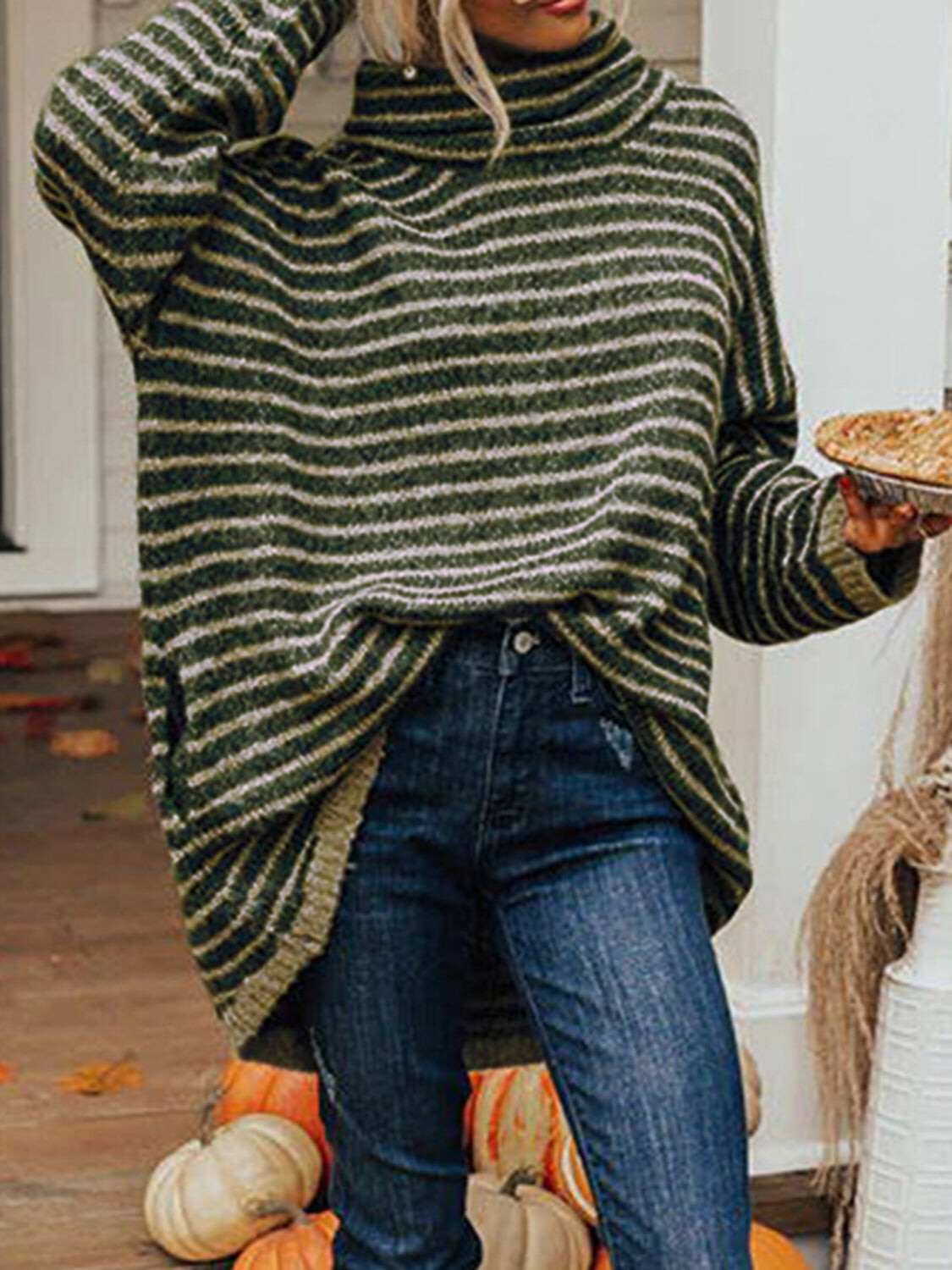 Cozy Striped Escape