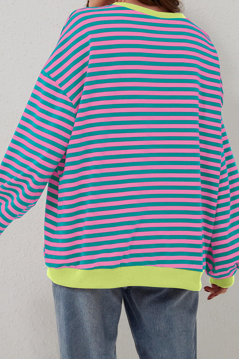 Vibrant Wave Sweater
