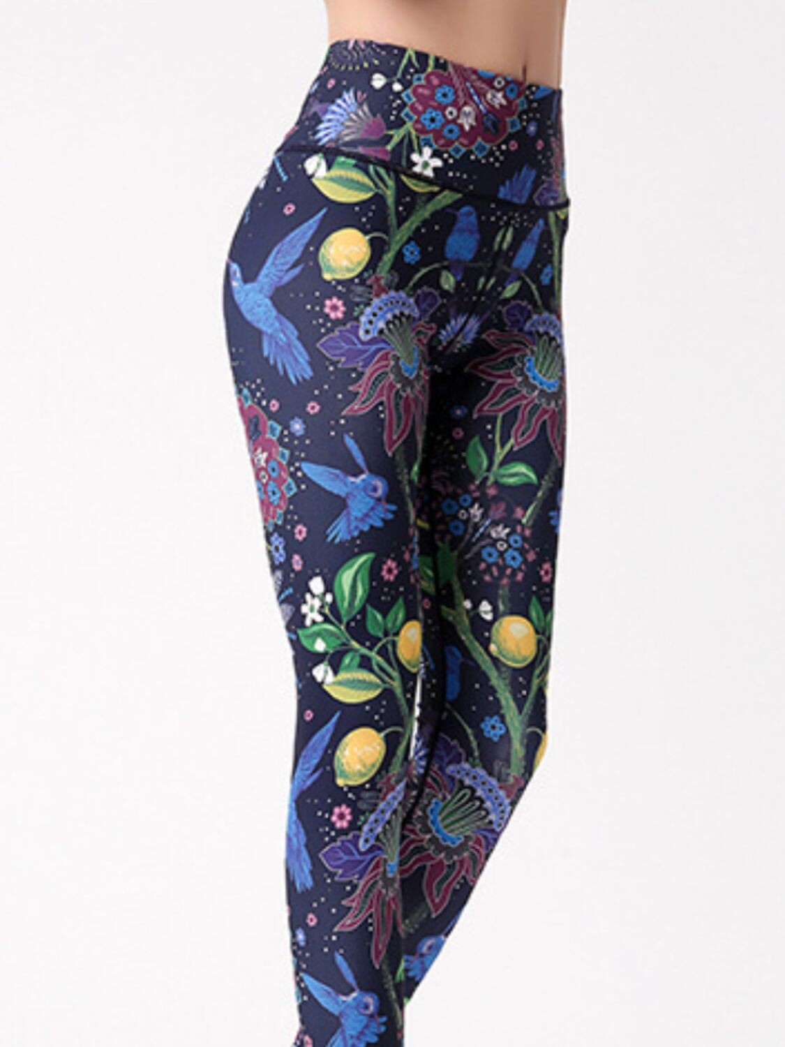 Majestic Print High-Waist Leggings