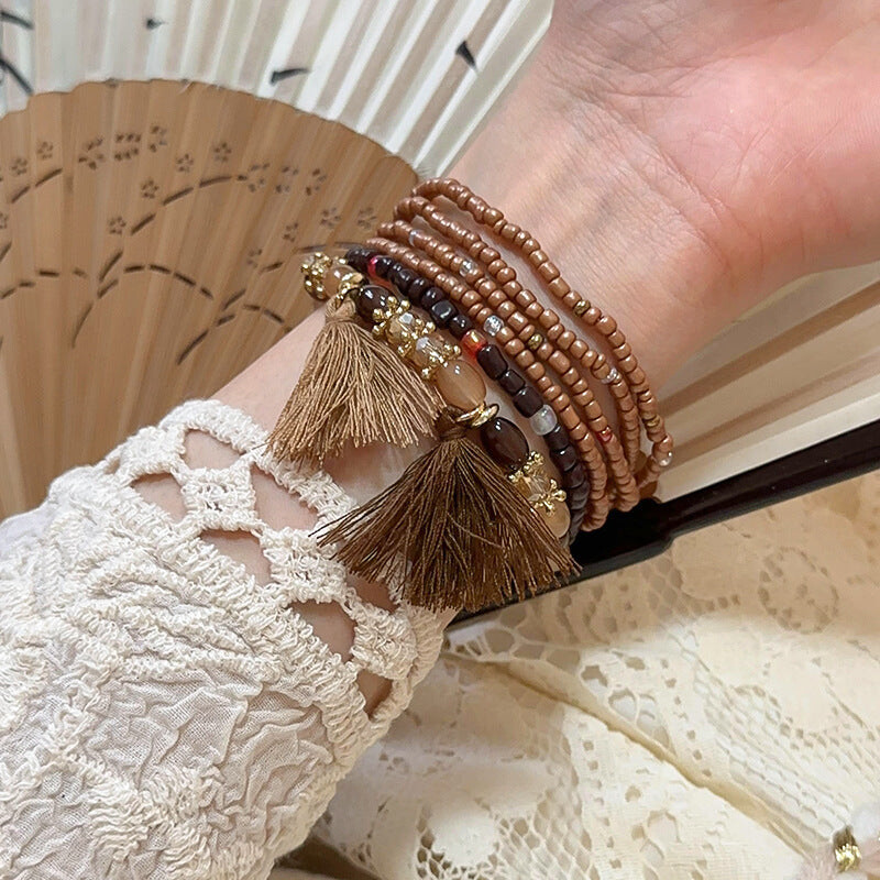 Boho Tasseled Bracelets