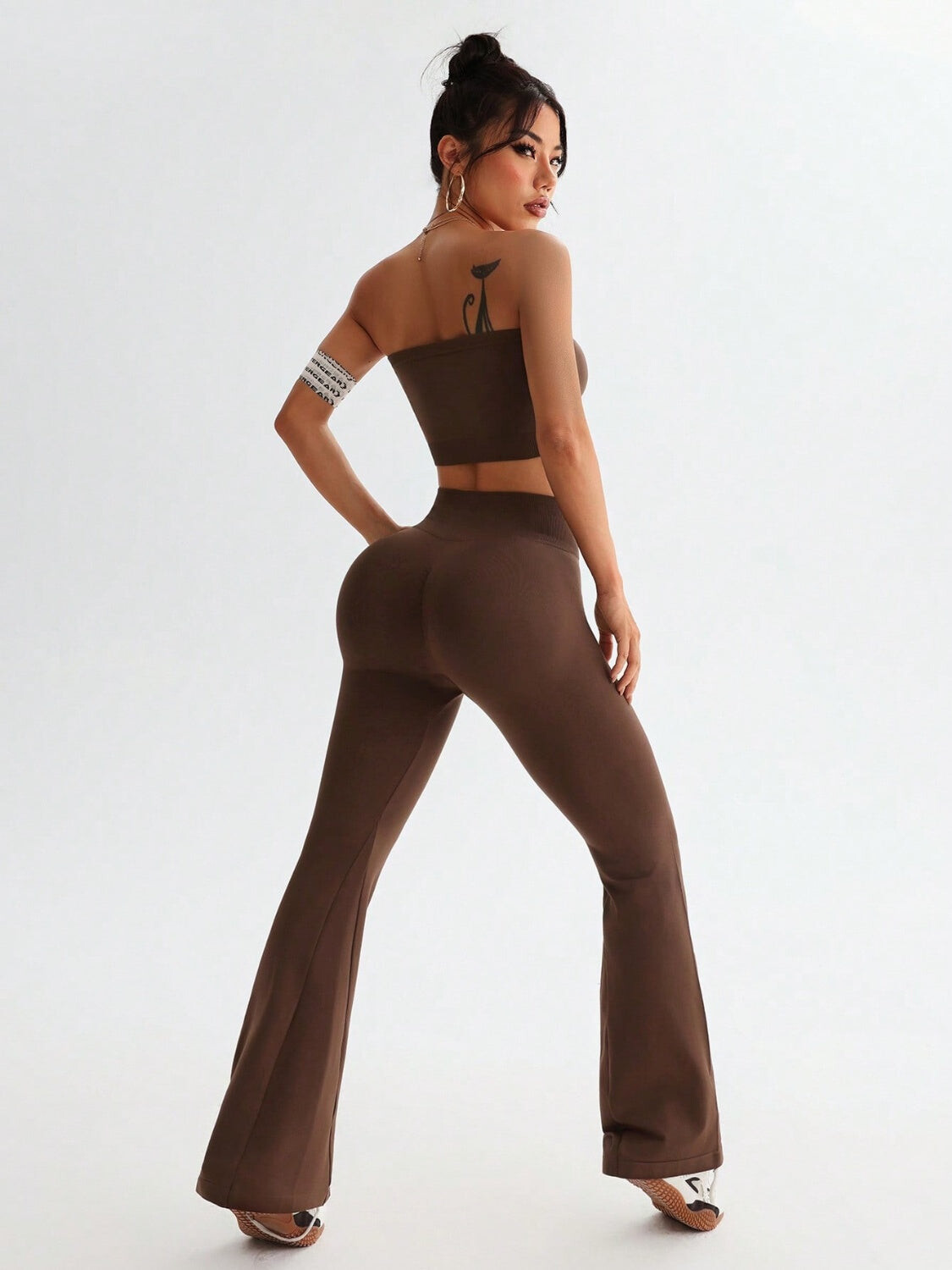 Serenity High Waist Flare Set
