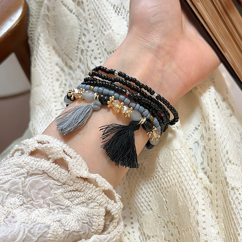 Boho Tasseled Bracelets