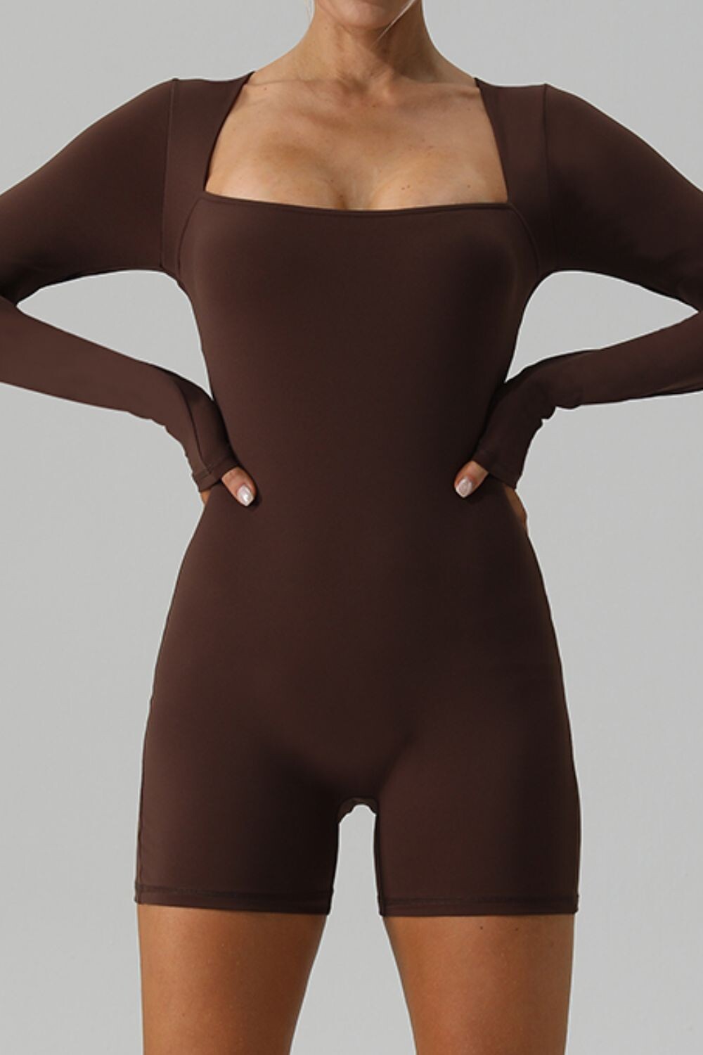 Crystal Flow Long Sleeve Romper