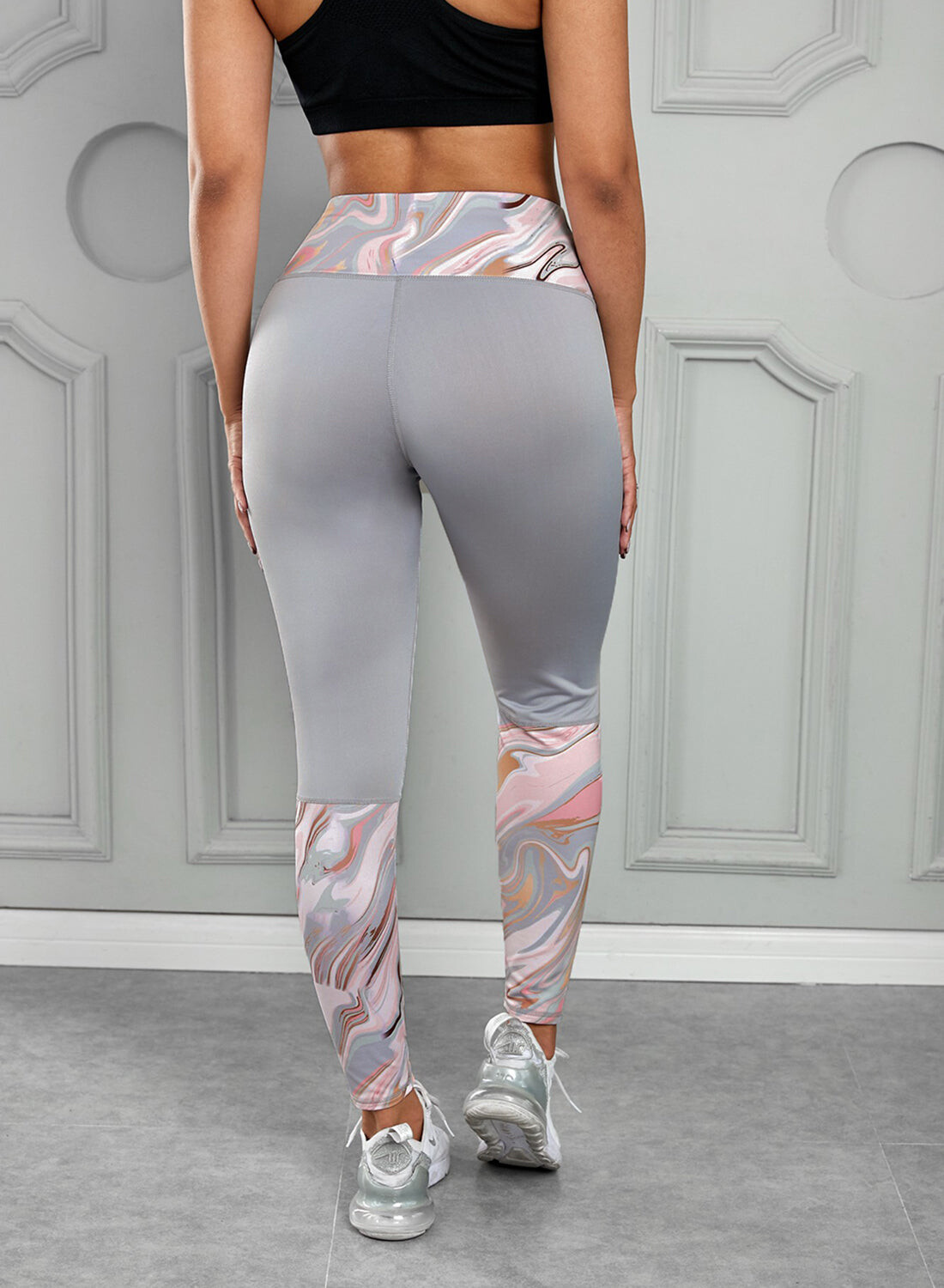 Floral Harmony High-Waist Leggings