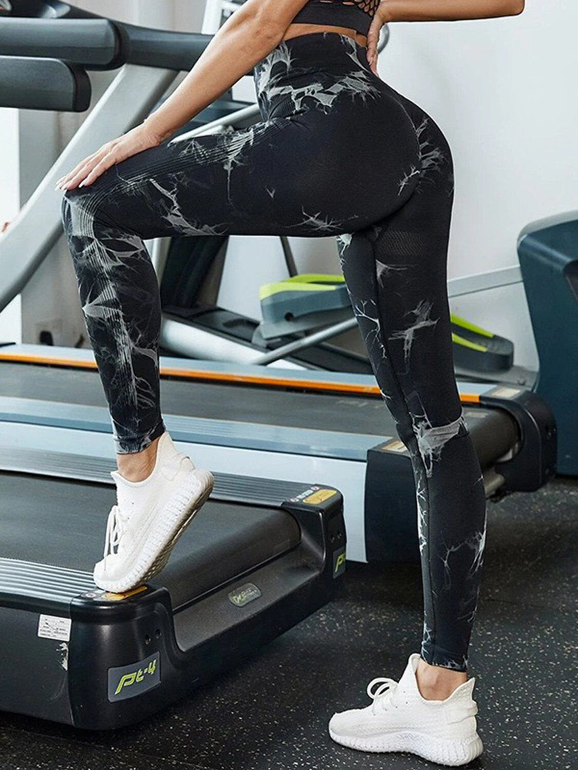 Mosaic High Waist Tie-Dye Leggings