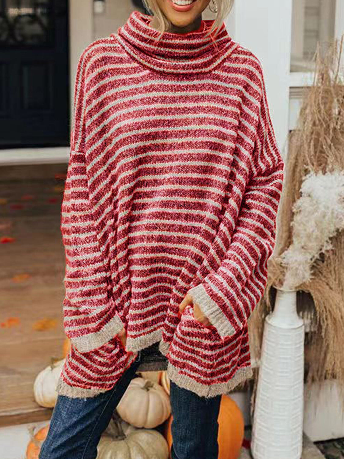 Cozy Striped Escape