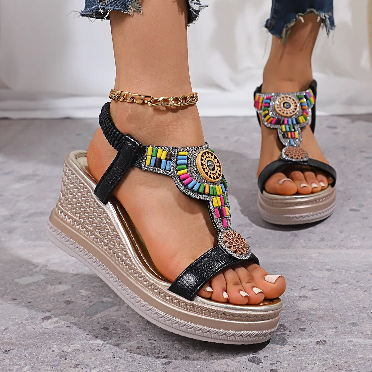 Vibrant Wedge Charm
