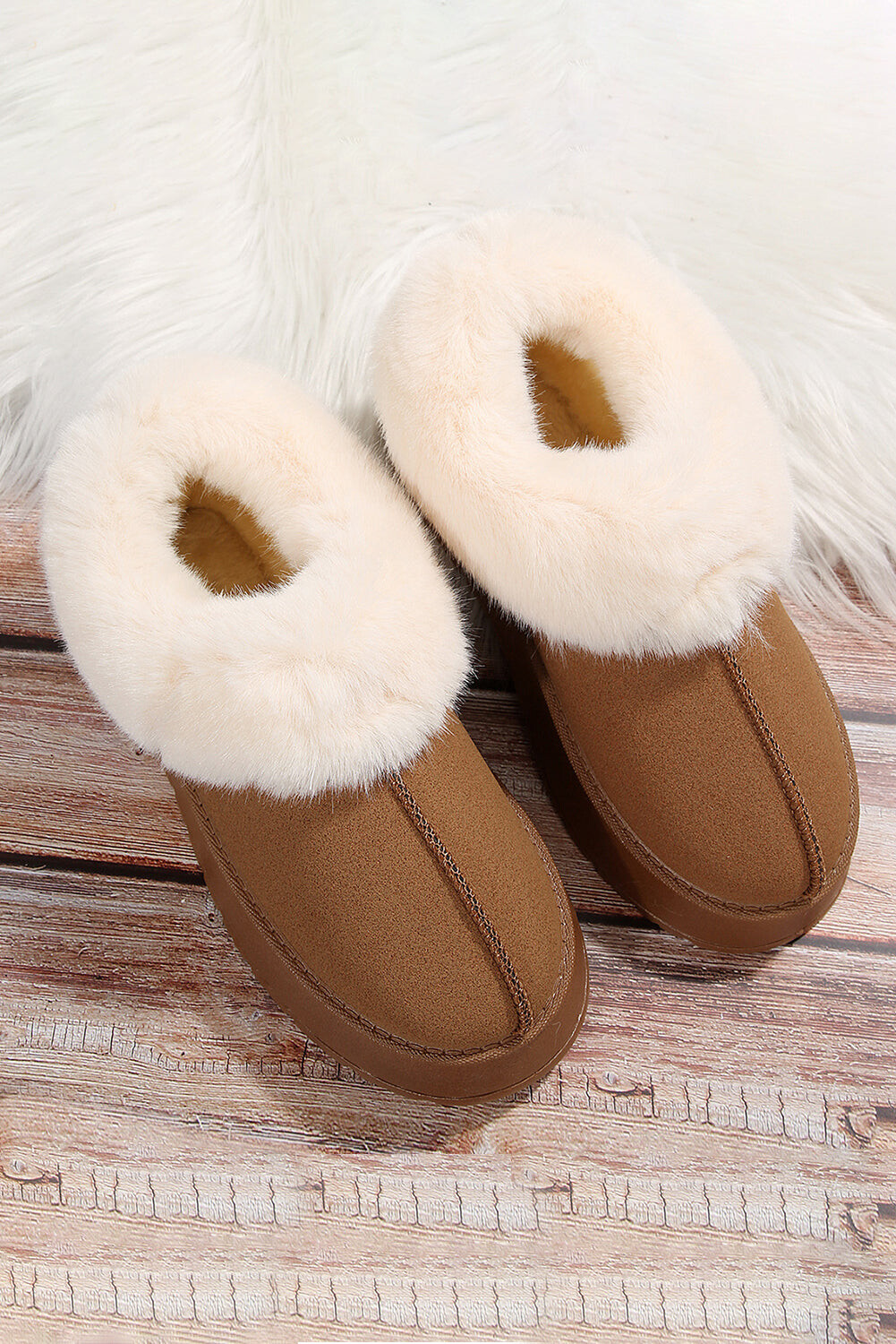 Cozy Luxe Mules