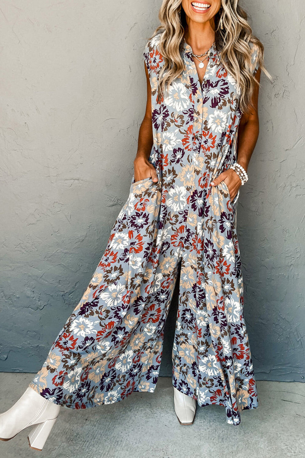 Floral Serenity Jumpsuit