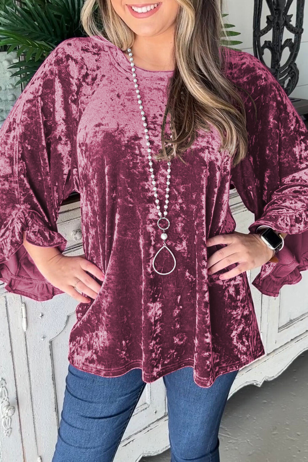 Velvet Charm Top
