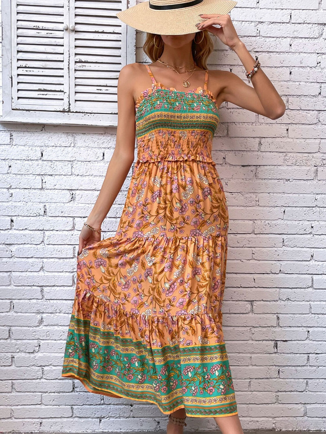 Sunset Bloom Dress