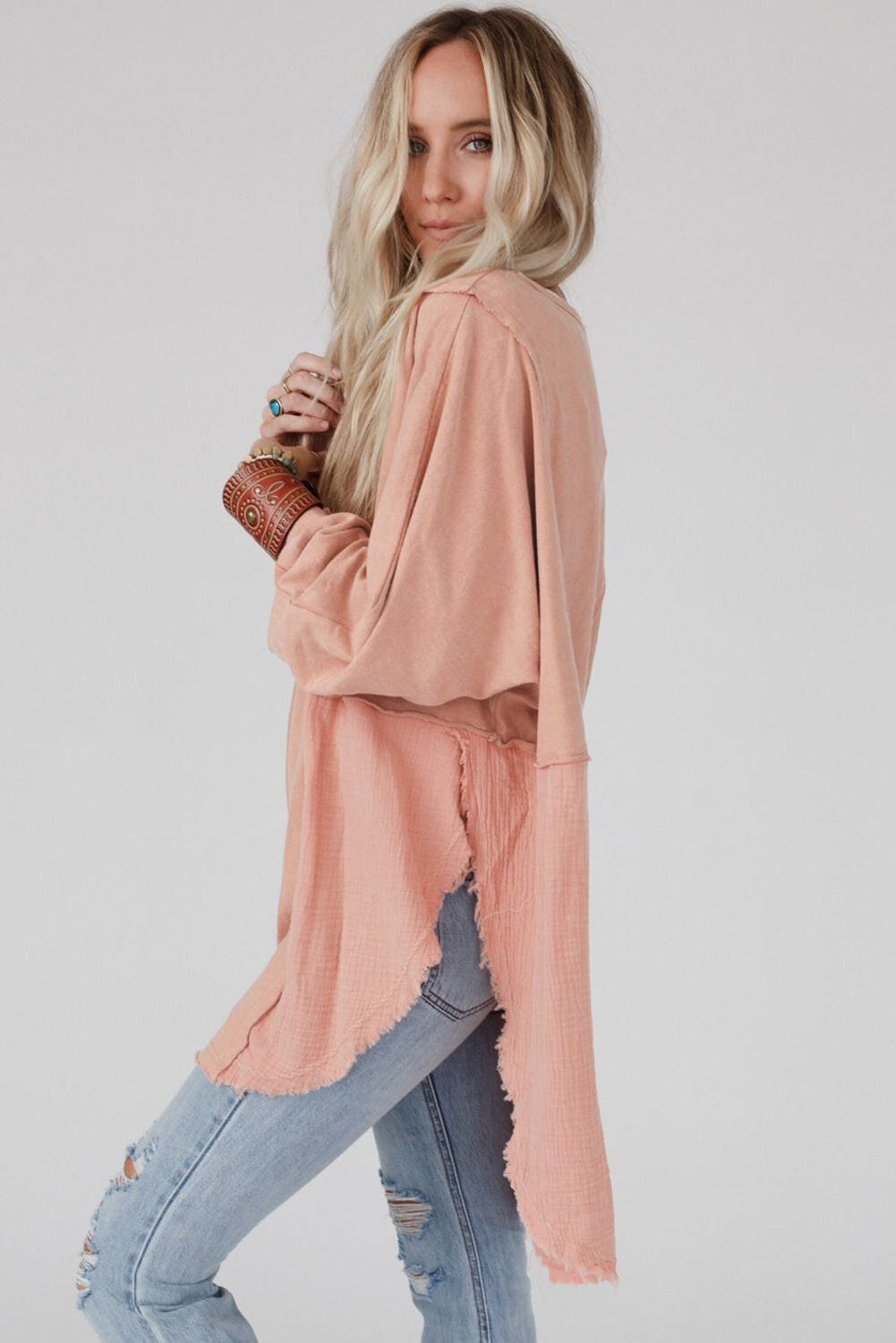 Peachy Breeze Pullover