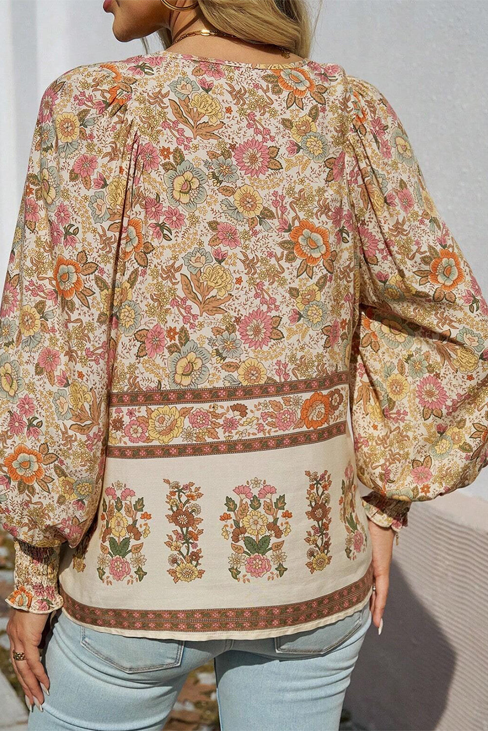 Bohemian Blossom Top